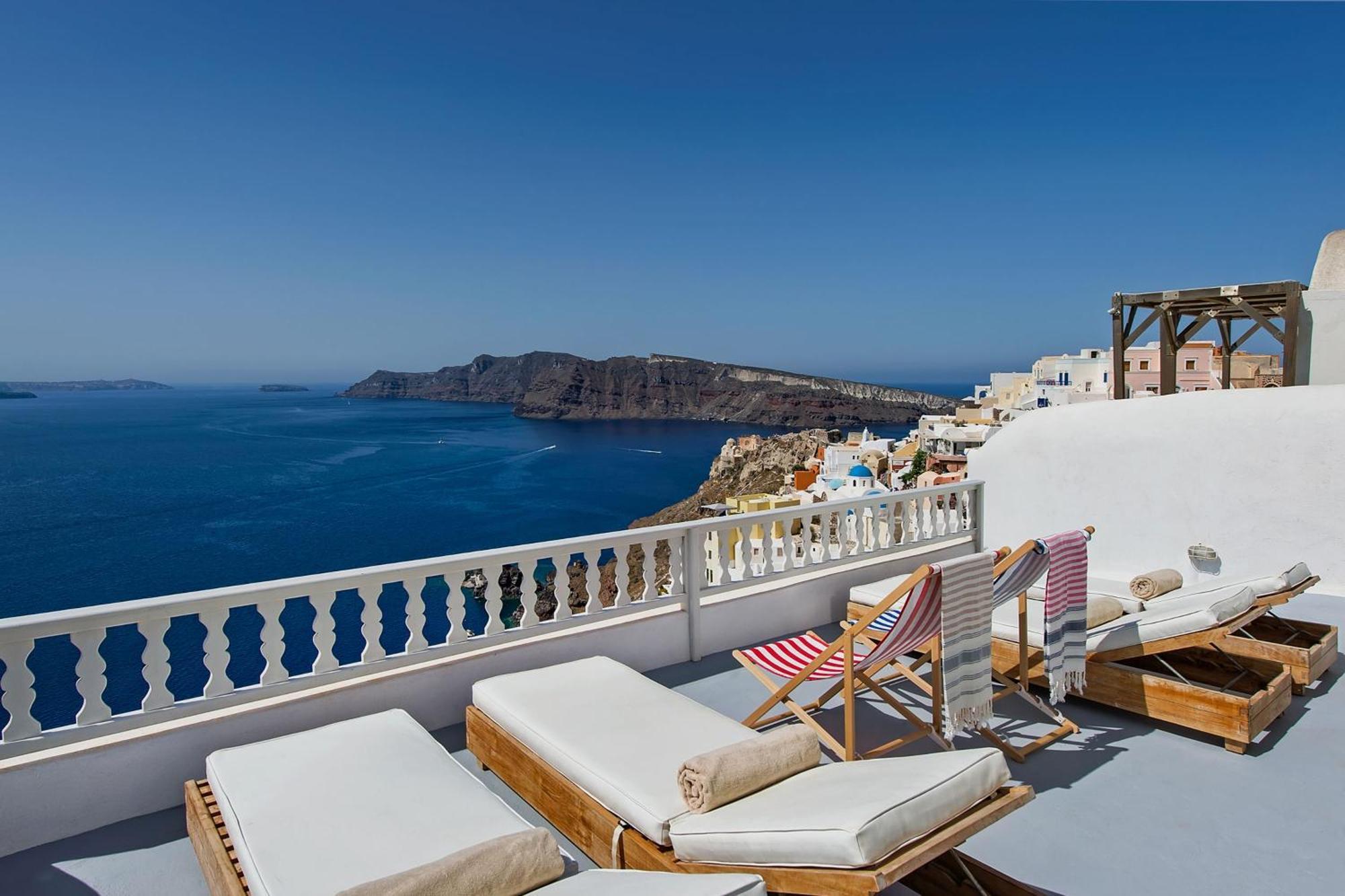Villa Calliope Aegean Views Ía Kültér fotó